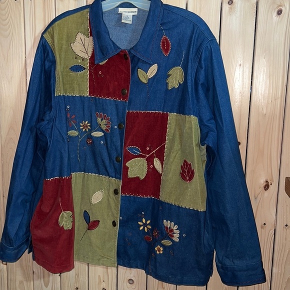 Alfred Dunner Jackets & Blazers - Alfred Dunner Autumn Shirt Jacket 18